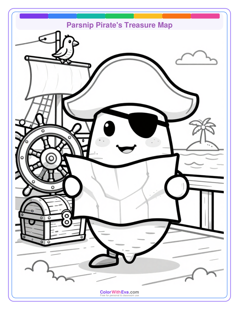 Parsnip Pirate's Treasure Map thumbnail