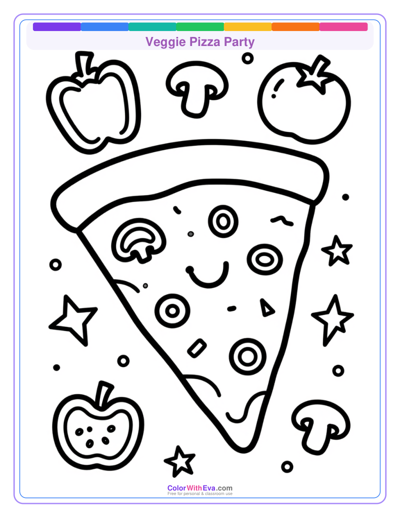 Veggie Pizza Party preview