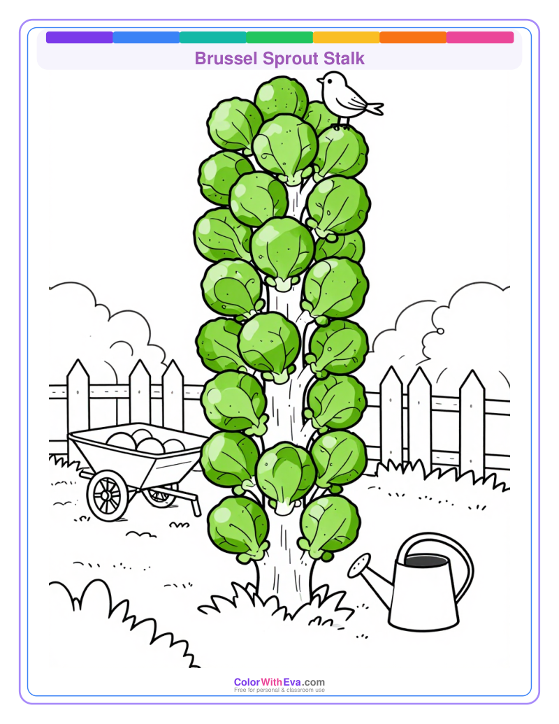 Brussel Sprout Stalk preview