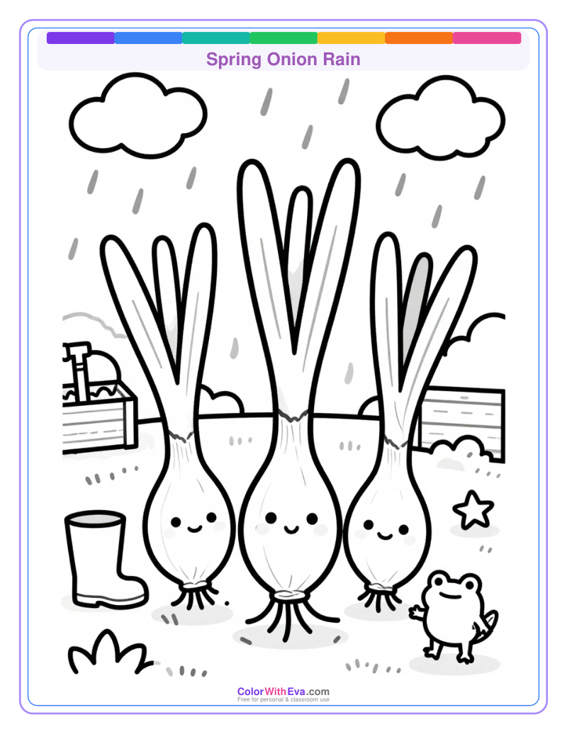 Spring Onion Rain preview