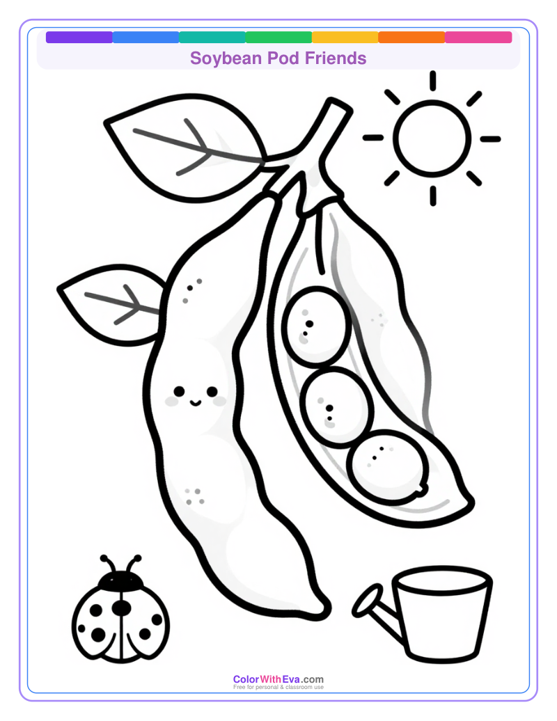 Soybean Pod Friends preview