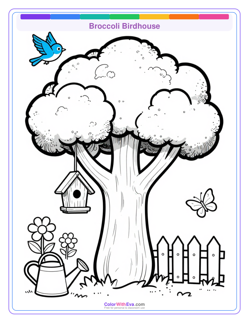 Broccoli Birdhouse preview