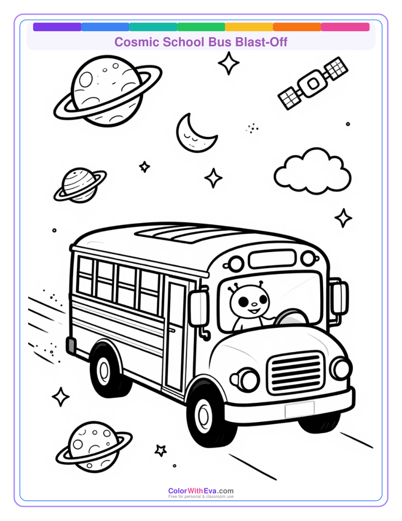 Cosmic School Bus Blast-Off thumbnail