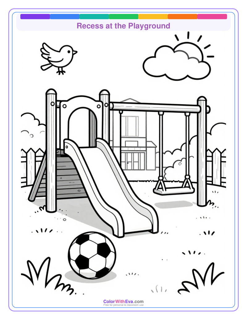 Recess at the Playground preview