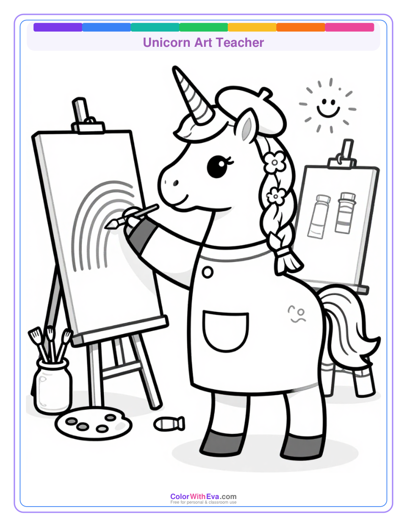 Unicorn Art Teacher thumbnail