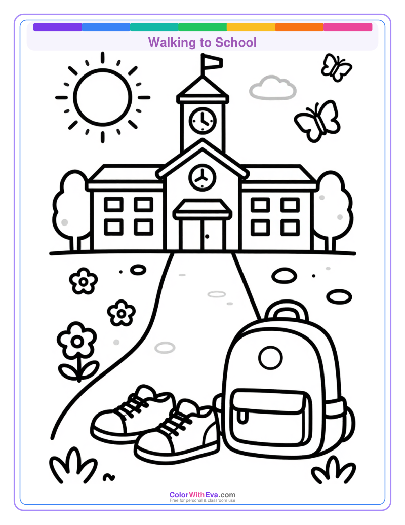 Walking to School preview