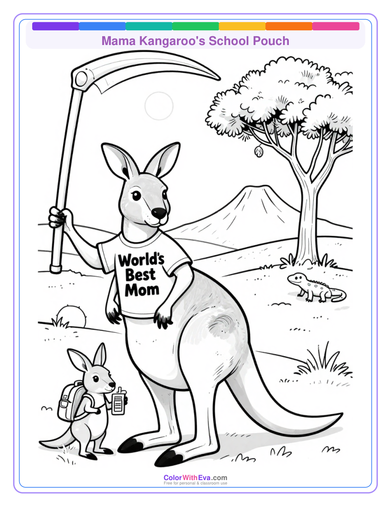 Mama Kangaroo's School Pouch thumbnail