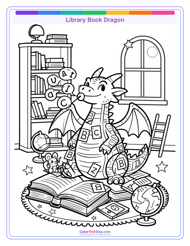 Library Book Dragon thumbnail