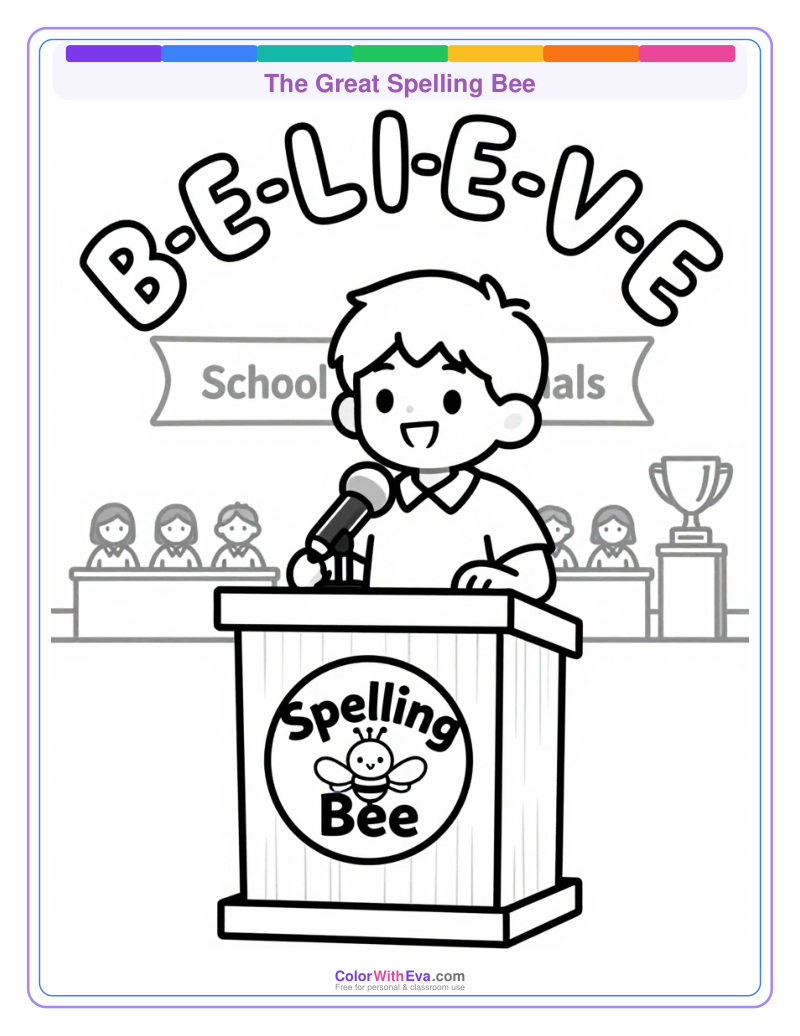 The Great Spelling Bee preview