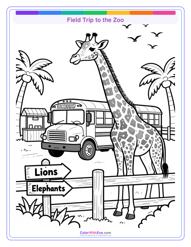 Field Trip to the Zoo preview