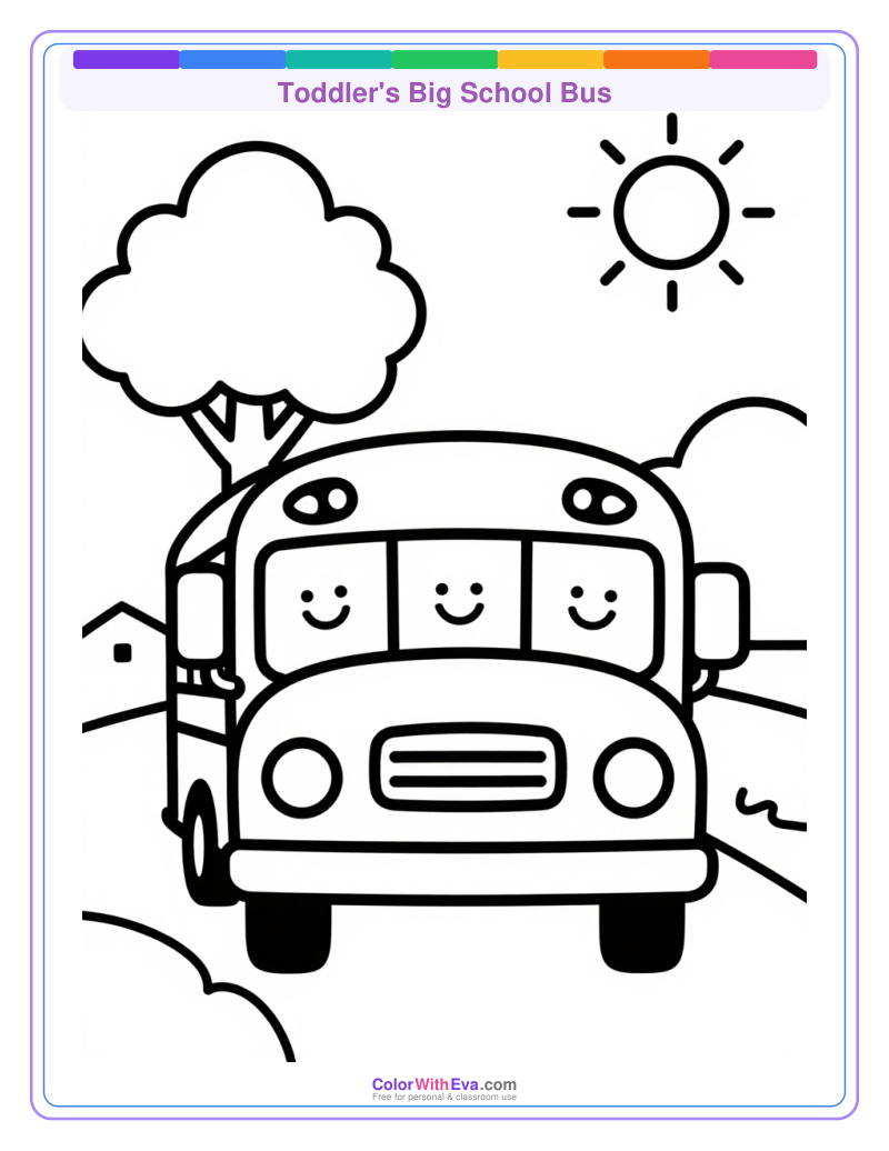 Toddler's Big School Bus thumbnail