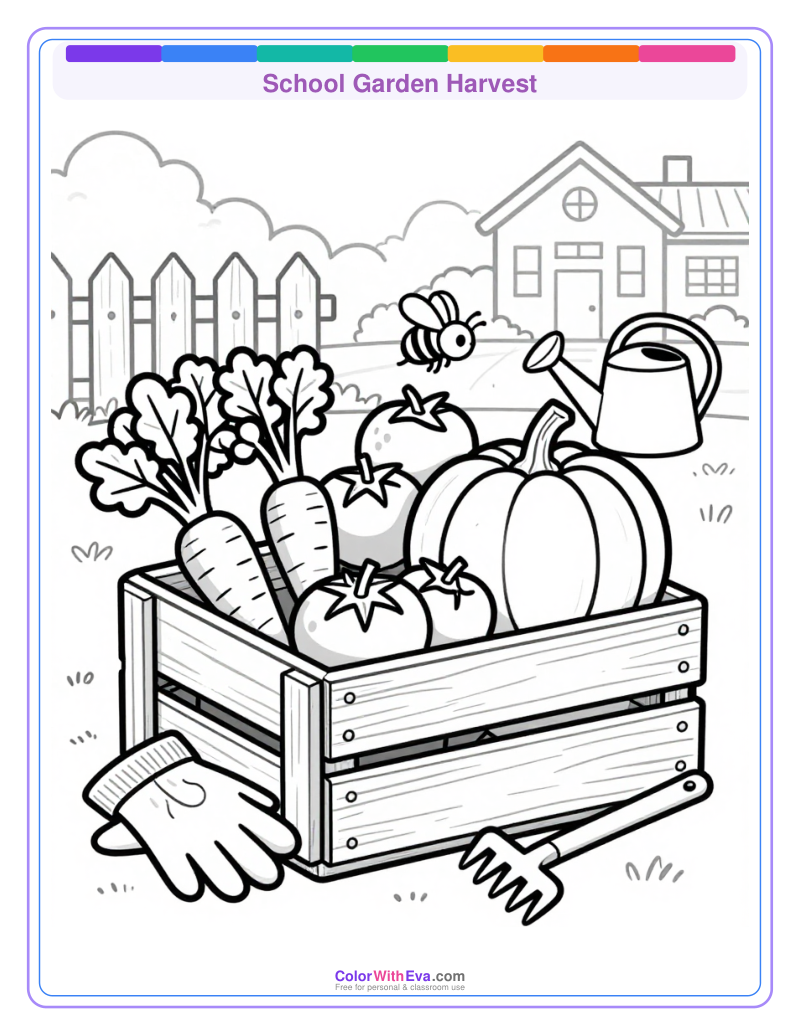 School Garden Harvest preview