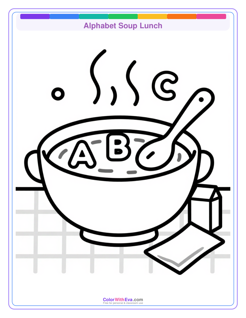 Alphabet Soup Lunch preview