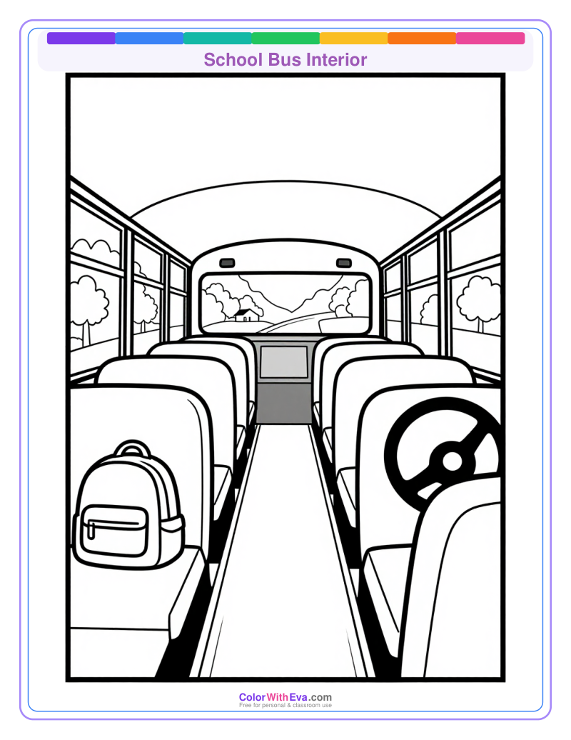 School Bus Interior preview