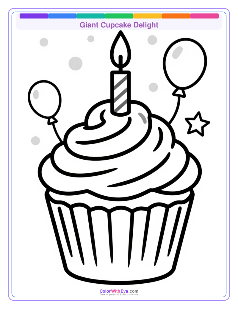 Giant Cupcake Delight preview