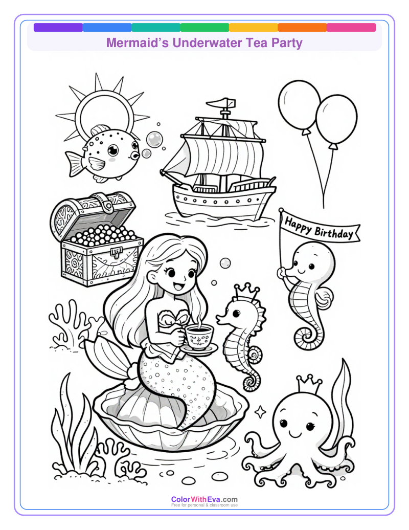 Mermaid’s Underwater Tea Party thumbnail
