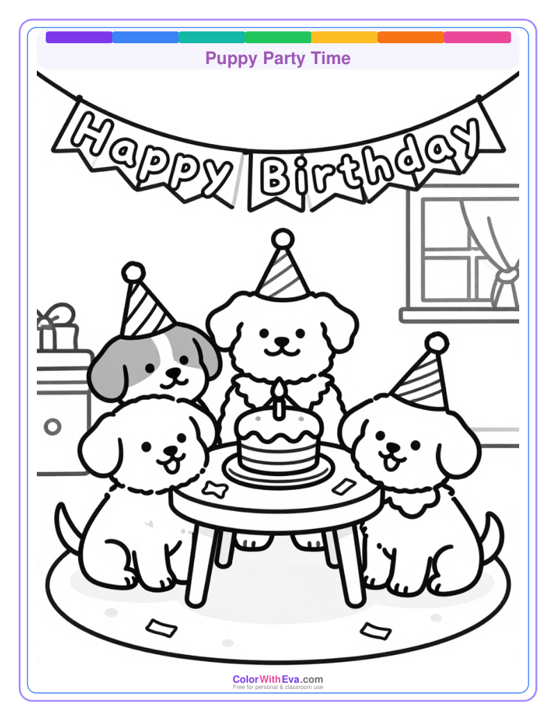 Puppy Party Time preview