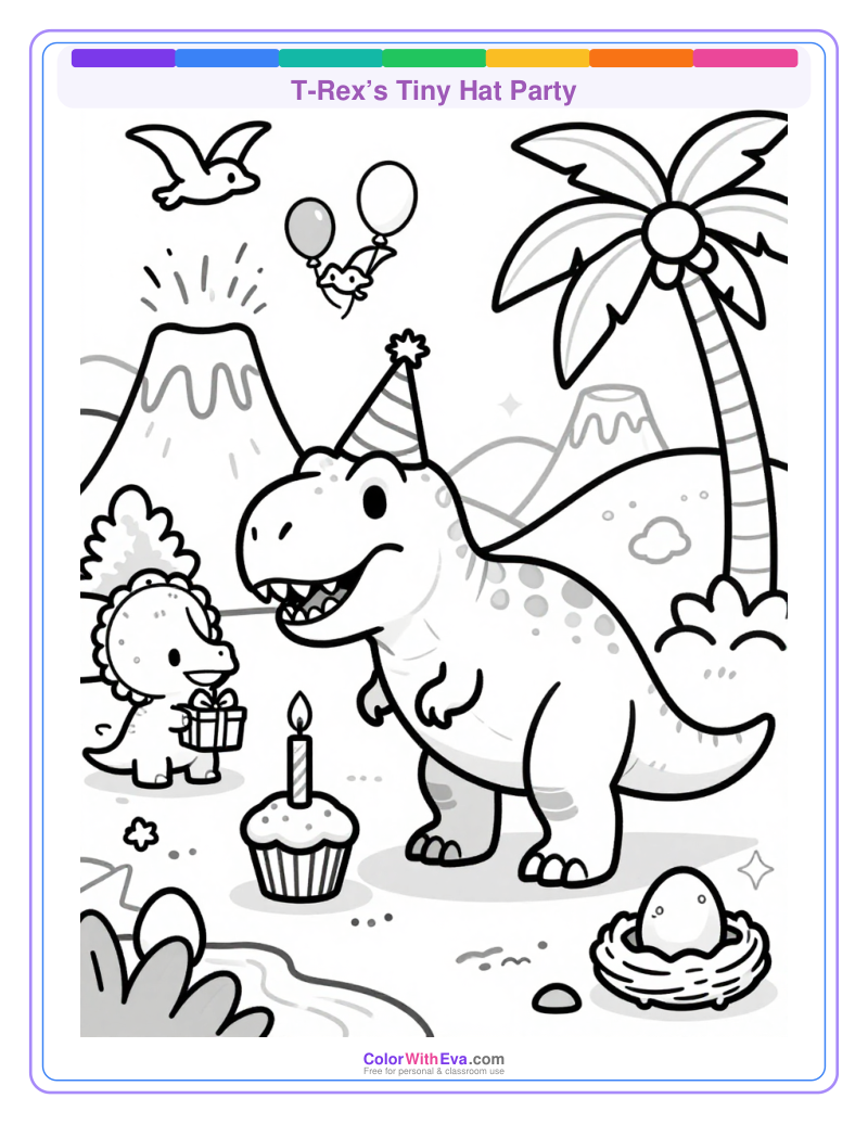 T-Rex’s Tiny Hat Party thumbnail