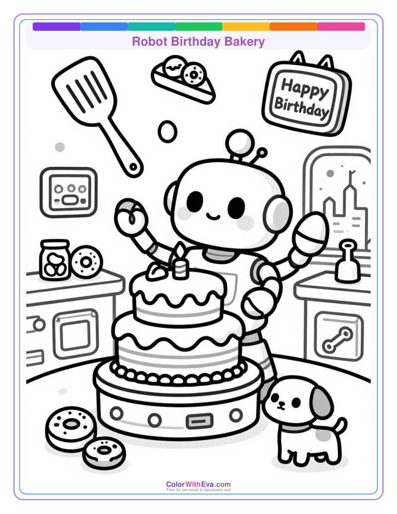 Robot Birthday Bakery thumbnail
