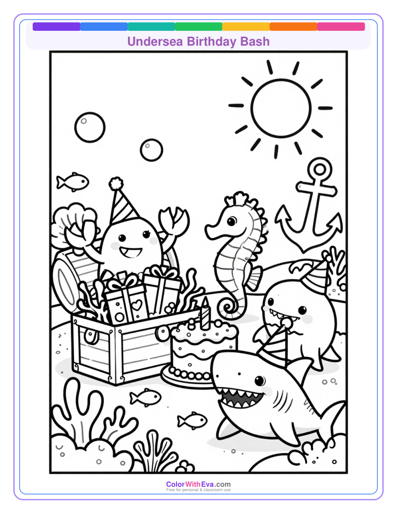 Undersea Birthday Bash preview