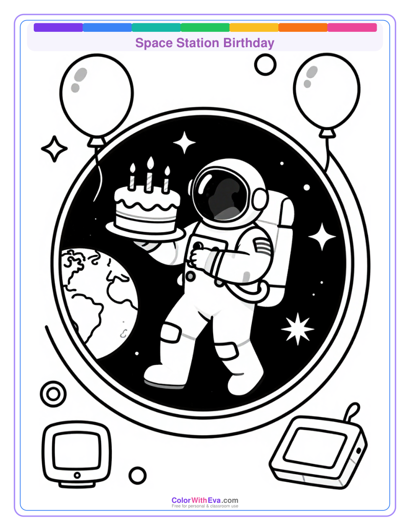 Space Station Birthday preview