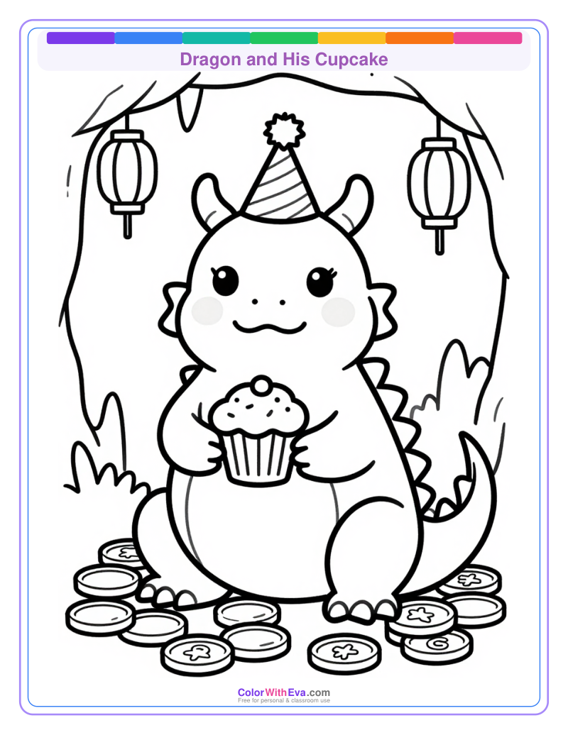 Dragon and His Cupcake preview