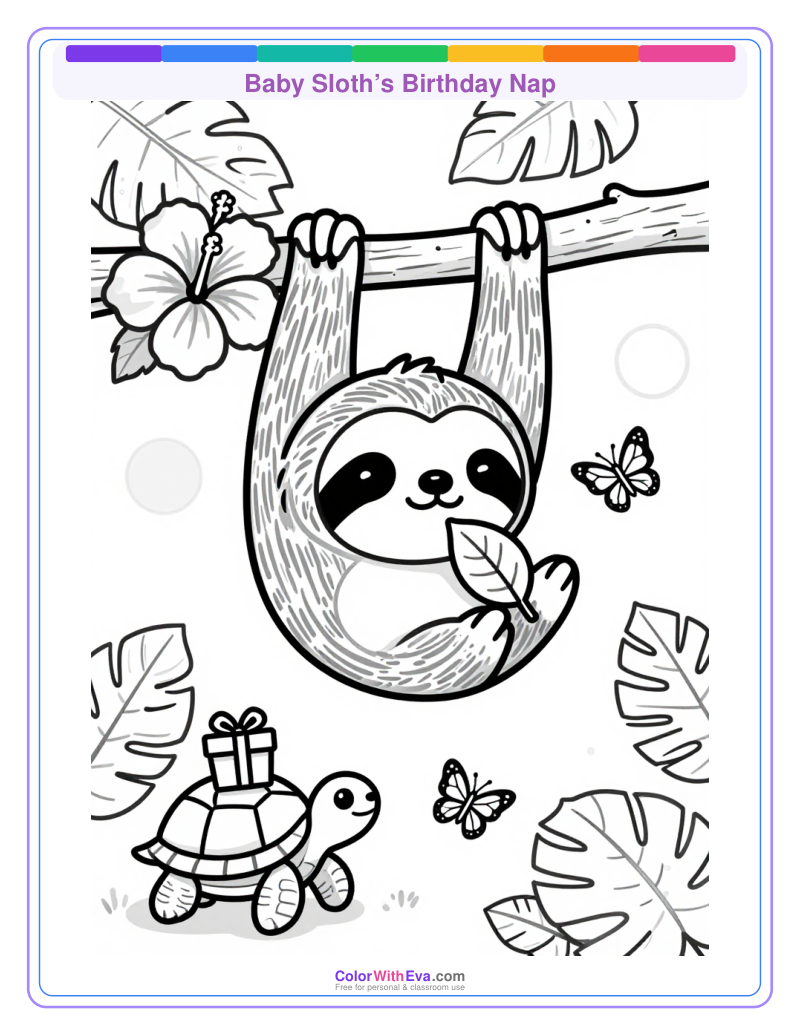 Baby Sloth’s Birthday Nap thumbnail