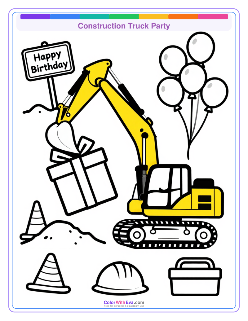 Construction Truck Party thumbnail