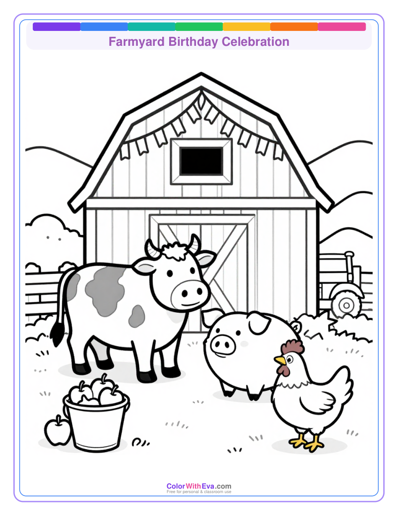 Farmyard Birthday Celebration preview