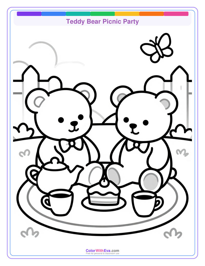 Teddy Bear Picnic Party preview