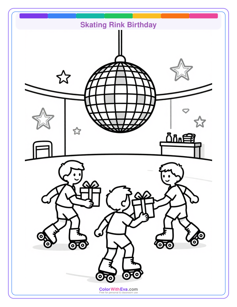 Skating Rink Birthday preview
