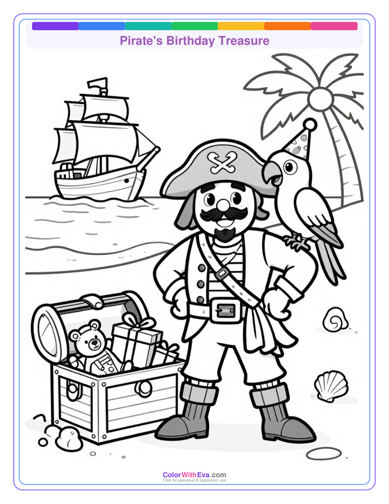 Pirate's Birthday Treasure preview