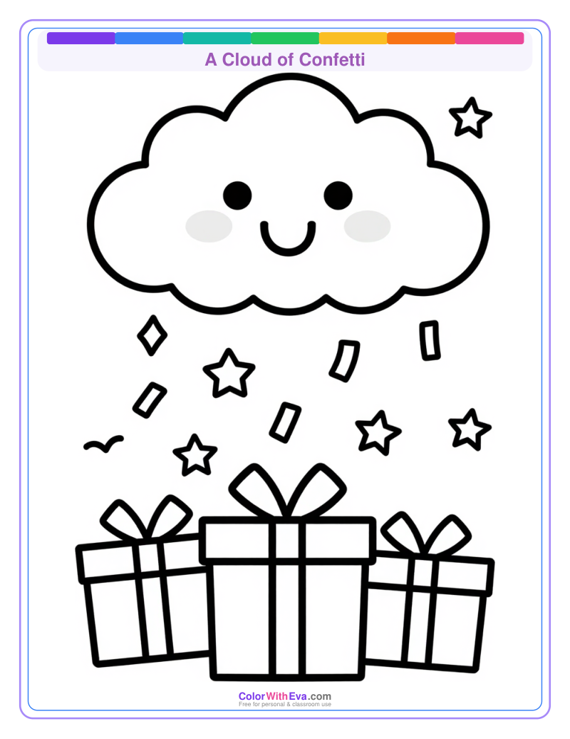 A Cloud of Confetti preview