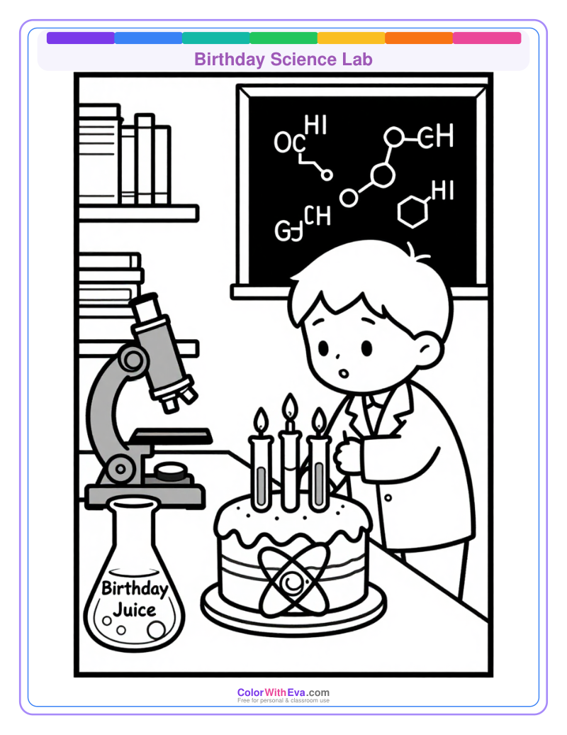 Birthday Science Lab preview