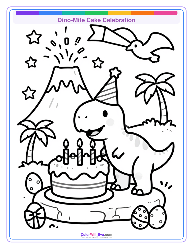 Dino-Mite Cake Celebration preview