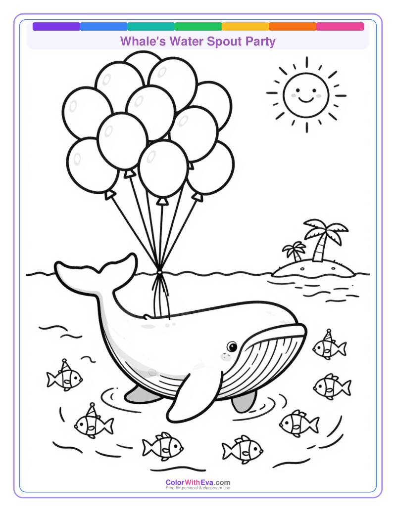 Whale's Water Spout Party preview