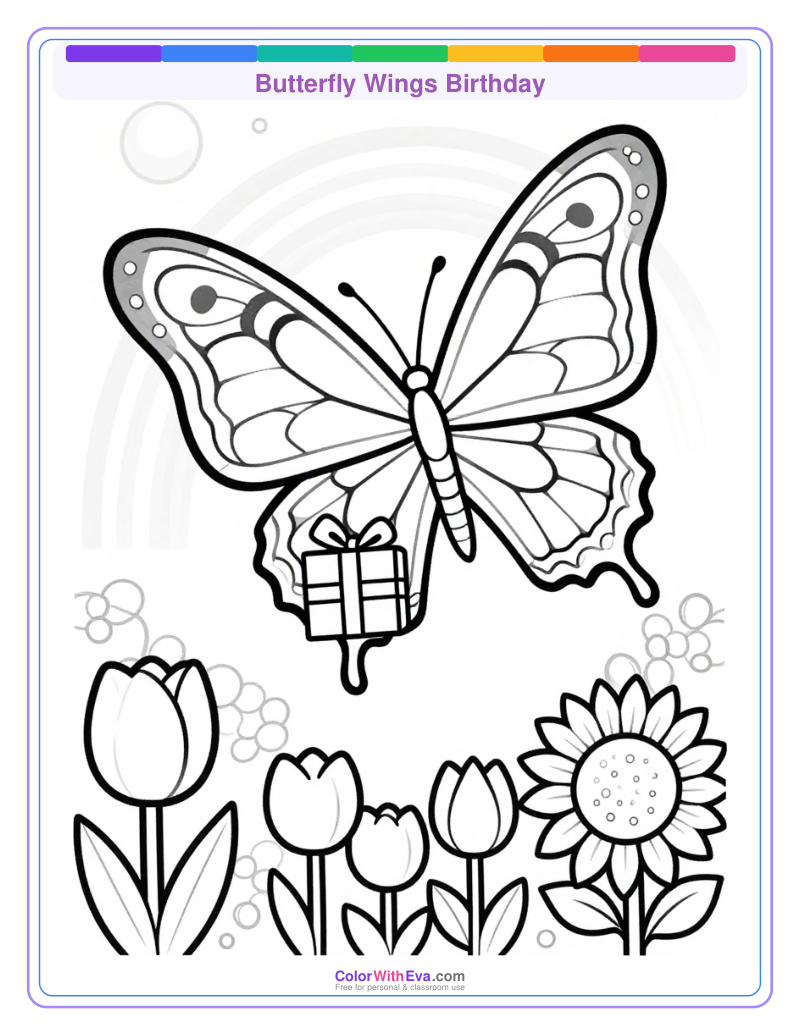 Butterfly Wings Birthday preview