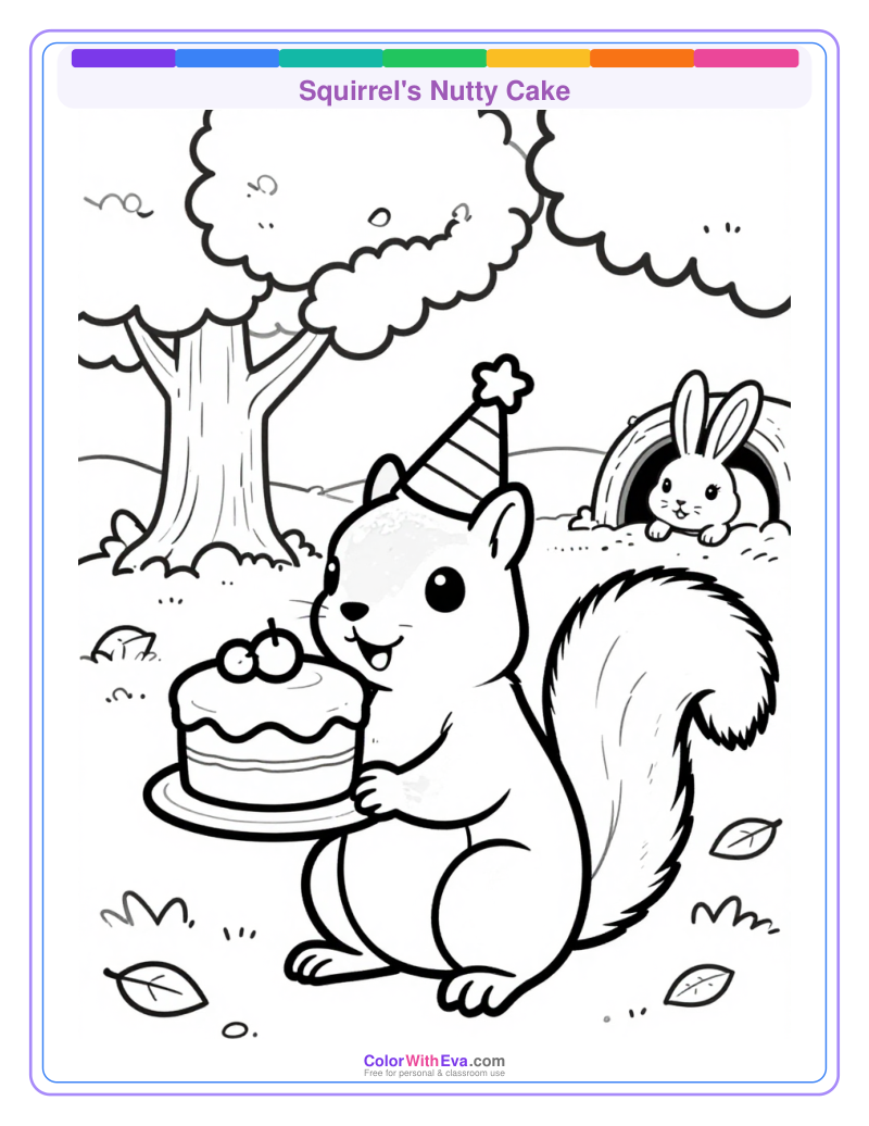 Squirrel's Nutty Cake preview