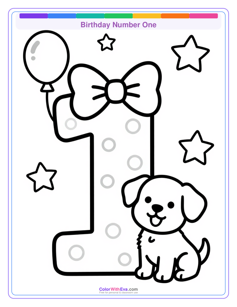 Birthday Number One preview