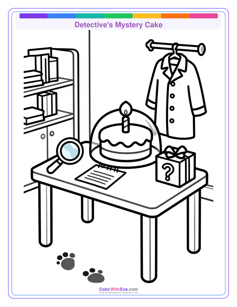 Detective's Mystery Cake preview