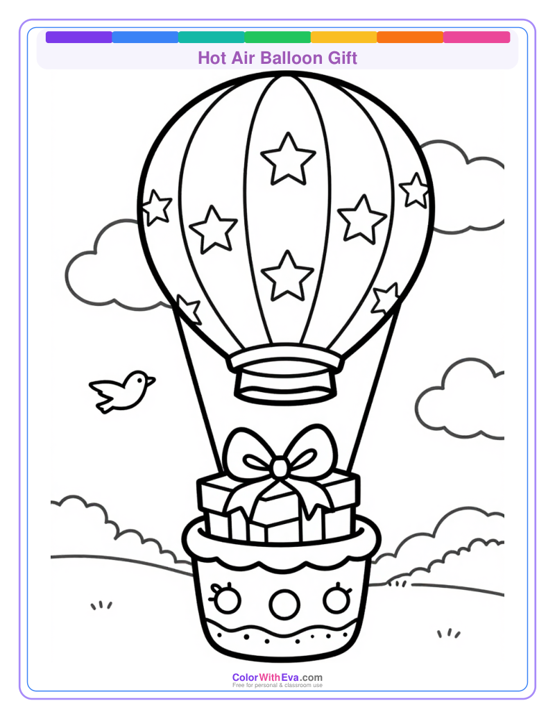 Hot Air Balloon Gift preview