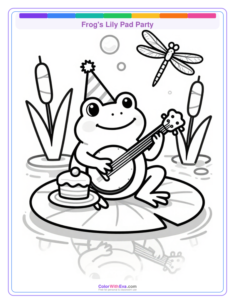 Frog's Lily Pad Party preview