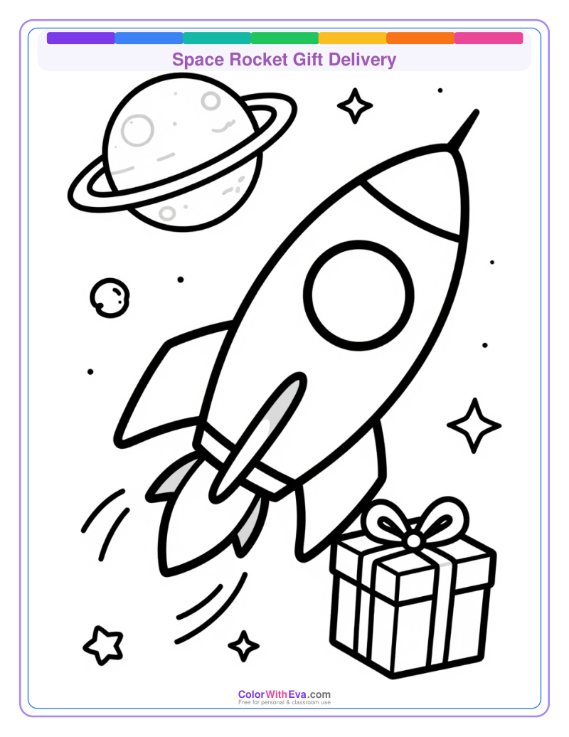 Space Rocket Gift Delivery preview