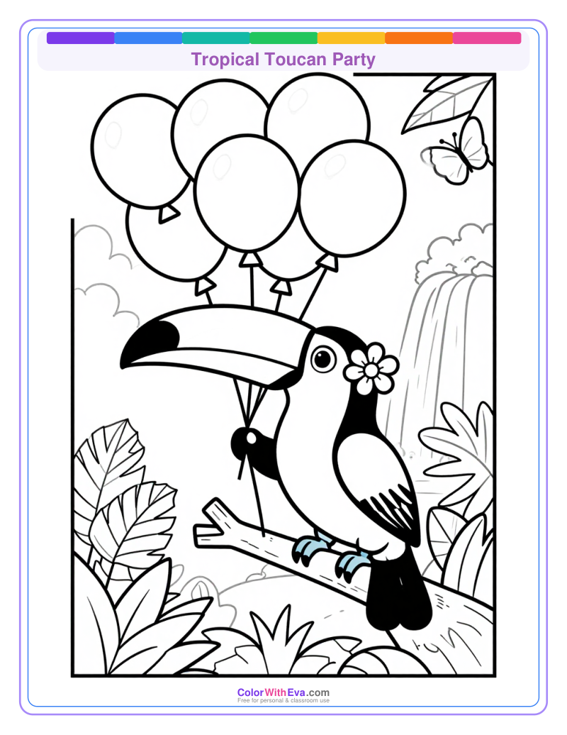 Tropical Toucan Party preview