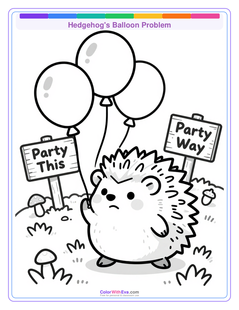 Hedgehog's Balloon Problem preview