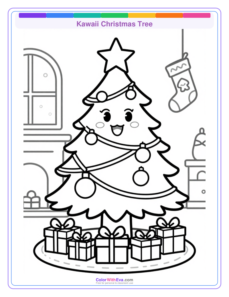 Kawaii Christmas Tree preview