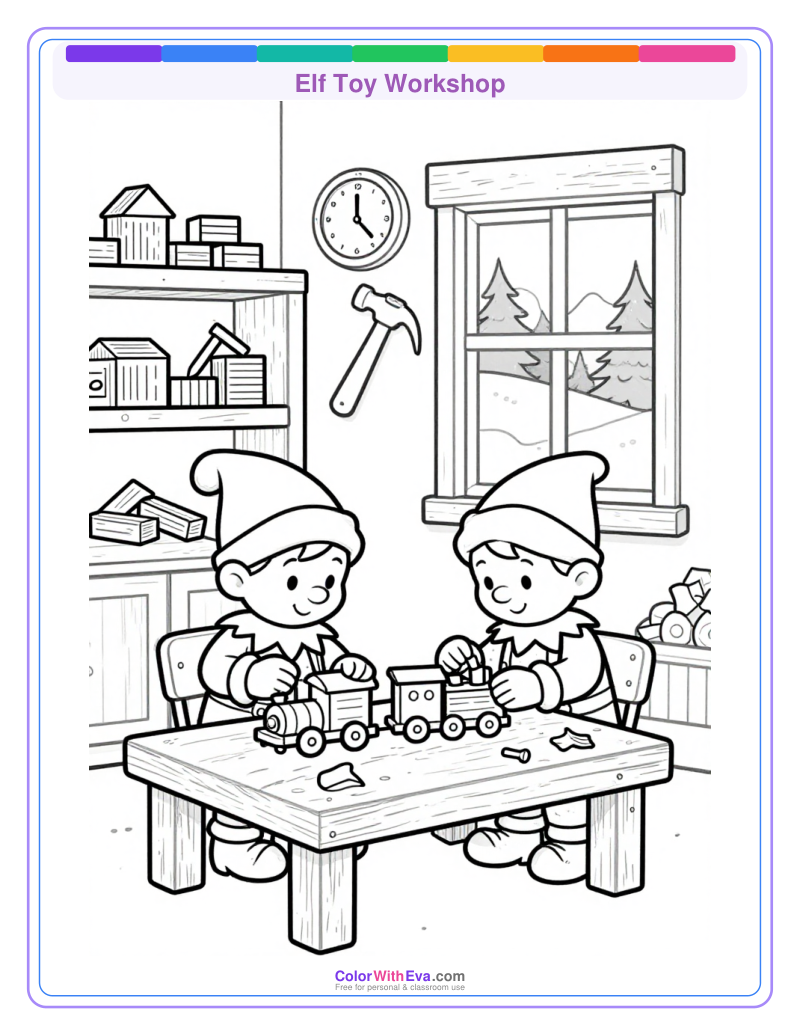 Elf Toy Workshop preview