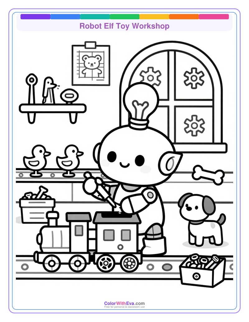 Robot Elf Toy Workshop thumbnail