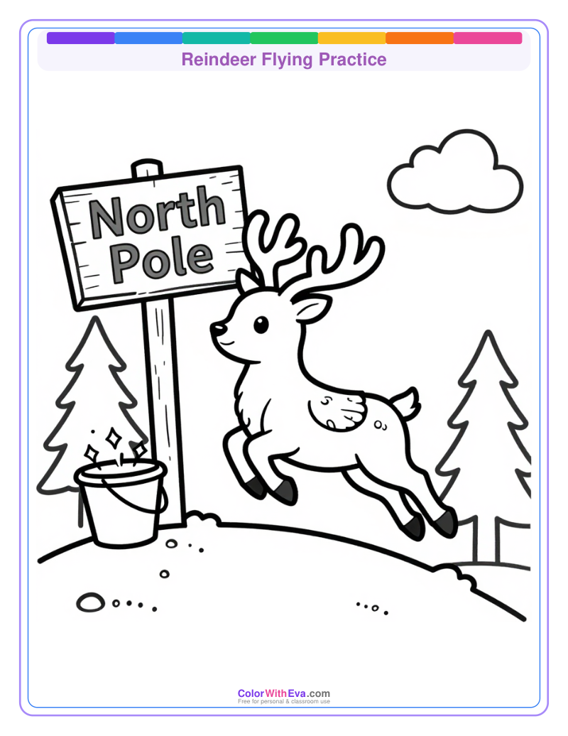 Reindeer Flying Practice preview