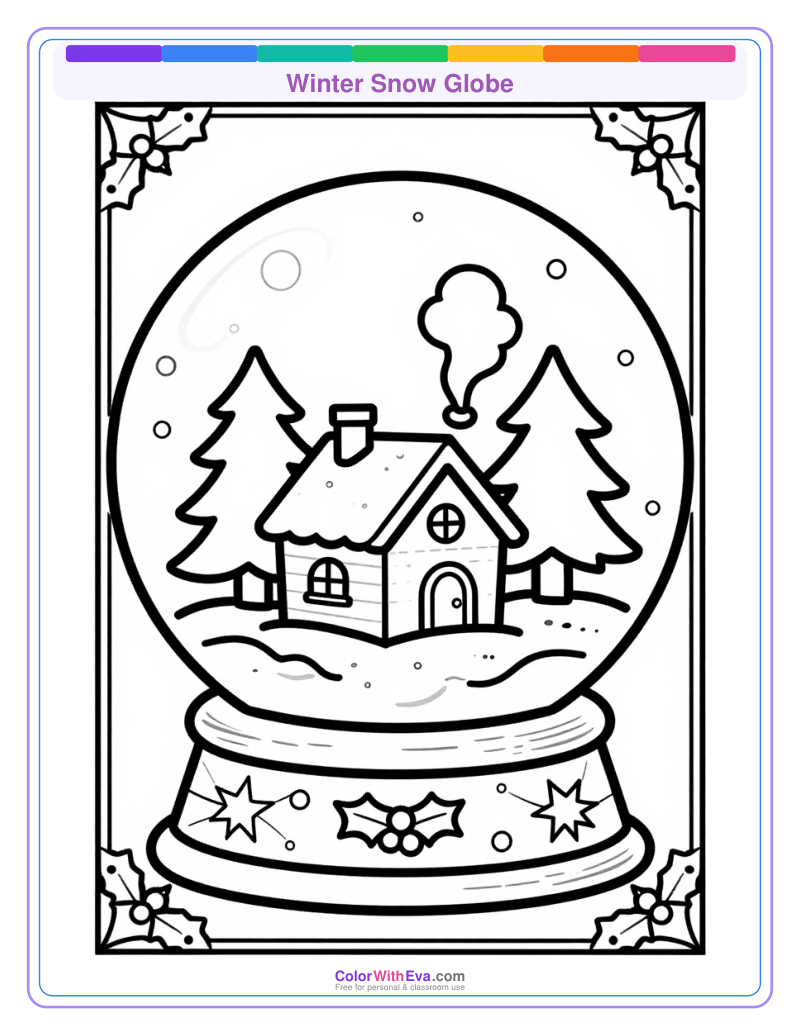 Winter Snow Globe preview